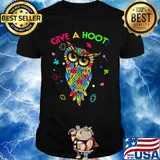 Give A Hoot Owl LGBT Shirt