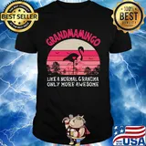 Grandmamingo like a normal grandma only more awesome vintage retro shirt