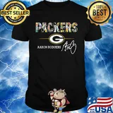Green bay packers aaron rodgers signature shirt