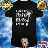 Guitar i may be old but i got to see all the cool bands black shirt