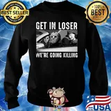 Halloween michael myers get in loser we're going killing s Sweater