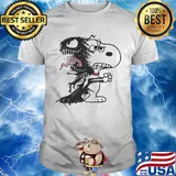 Halloween snoopy and venom shirt