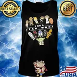 I am a star wars characters chibi heart s Tank top