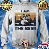 I Am The Beer Bear Vintage Retro Shirt Sweater