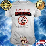 I can't breath justice for george floyd black lives matter police not shirt