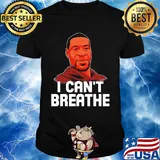 I cant breathe black lives matter justice for george floyd art shirt