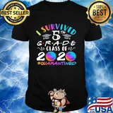 I survived 5th grade class of 2020 bubble virus corona quarantined shirt