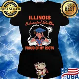 Illinois educated queen proud of my roots s Ladies tee
