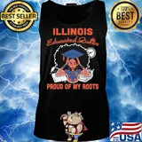 Illinois educated queen proud of my roots s Tank top