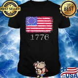 Independence day flag 1776 shirt