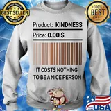 It Costs Nothing To Be A Nice Person Black Lives Matter Shirt Sweater