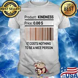 It Costs Nothing To Be A Nice Person Black Lives Matter Shirt