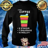 Item coffee 8 stamina 7 endurance 10 agility s Sweater