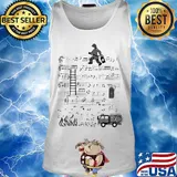 Ladder Fireman Fire Music Note Shirt Tank top