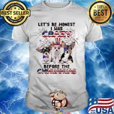 Let's be honest i was crazy before the chihuahuas firework american flag independence day shirt
