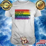 Lgbt feeling gay might kiss your boyfriend later idk shirt