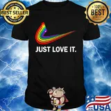 Lgbt nike just love its shirt