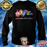 Lgbt peace love post malone s Sweater