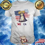 Liberty Bell Merica 4th Of July American Flag Independence Day Shirt