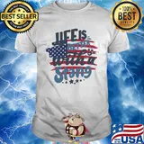 Life is better with a stang American flag veteran Independence Day shirt