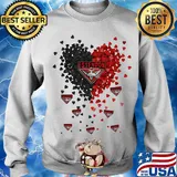 Love essendon bombers logo hearts s Sweater