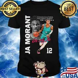 Memphis grizzlies ja morant 12 oh my ja basketball shirt