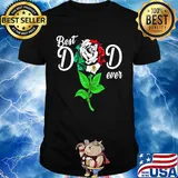 Mexican flag best dad ever rose shirt