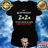 Mickey mouse my birthday 2020 the one where we were quarantined s Ladies tee