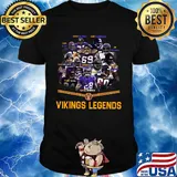 Minnesota vikings football team player legends shirt
