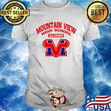 Mountain view high school alumni logo shirt