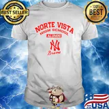 Norte vista high school alumni braves apparel logo shirt