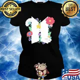 Official BTS flower logo Moon Pur s Ladies tee