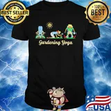 Official gardening yoga lovers shirt