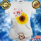 Official sunflower huawei logo s Ladies tee
