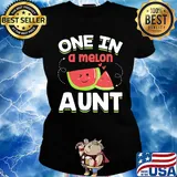 One In A Melon Aunt Shirt Ladies tee
