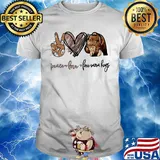Peace love free mom hugs bear shirt