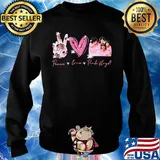 Peace love pink floyd diamond s Sweater