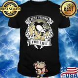 Pittsburgh penguins best friend for life seketon shirt