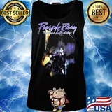 Purple rain prince and the revolution light s Tank top