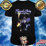Purple rain prince and the revolution light shirt