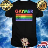 Rainbow Cassette Gaymer Pride LGBT Shirt