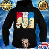 Red White Brew Cup French Flag George Washington Thomas Jefferson Benjamin Franklin Shirt Hoodie