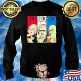 Red White Brew Cup French Flag George Washington Thomas Jefferson Benjamin Franklin Shirt Sweater