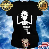 Rick and morty wubba lubba dub dub s Ladies tee