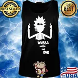 Rick and morty wubba lubba dub dub s Tank top