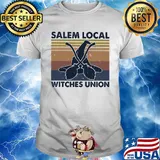 Salem Local Witches Union Vintage Retro Shirt