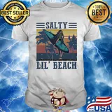 Salty lil' beach vintage retro shirt