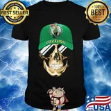 Skull smile oklahoma boston celtics basketball shirt