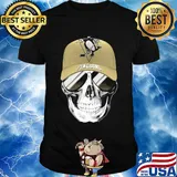 Skull smile pittsburgh penguins hockey shirt