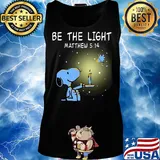 Snoopy and woodstock be the light matthew light s Tank top